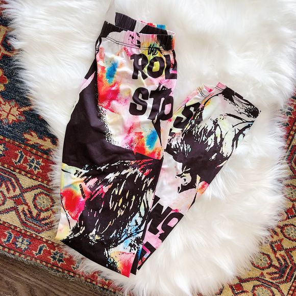 Hot Topic Pants - HOT TOPIC ROLLING STONES LEGGINGS